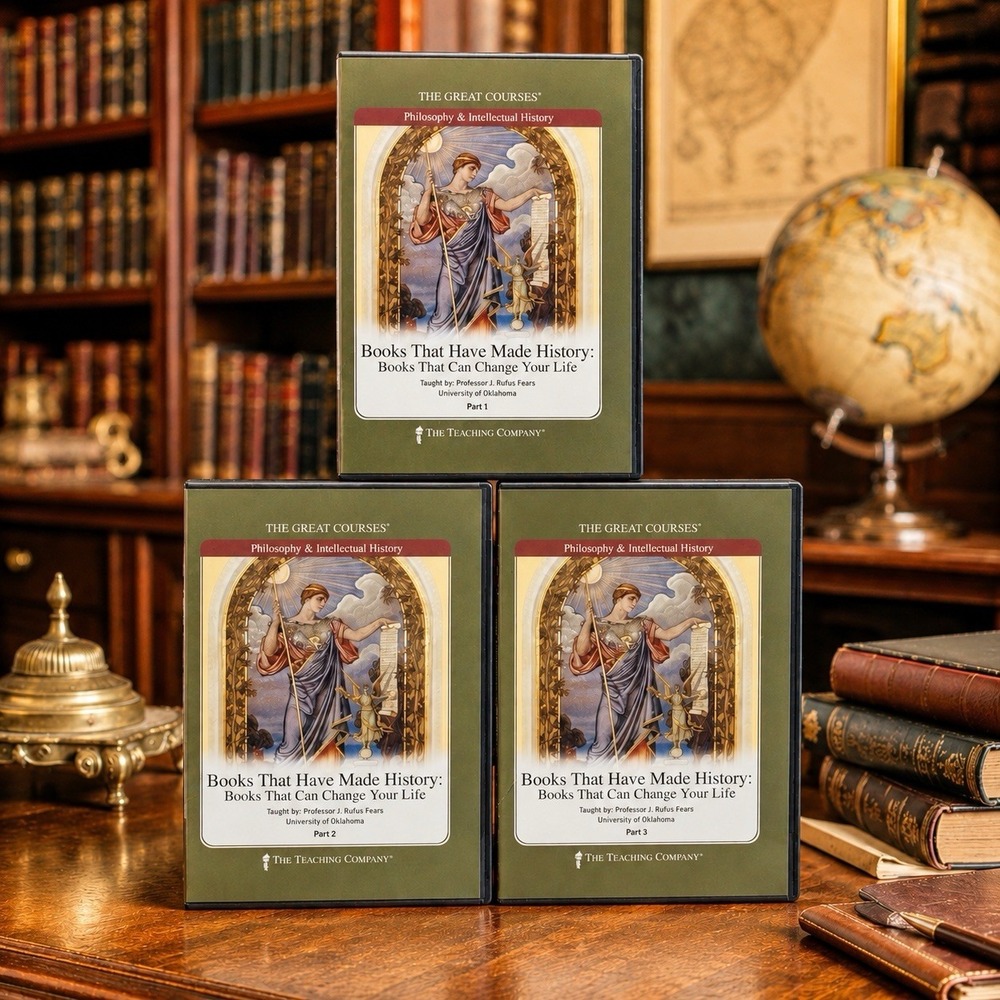The Great Courses Books That Have Made History J. Rufus Fears DVD Set 6 Disc